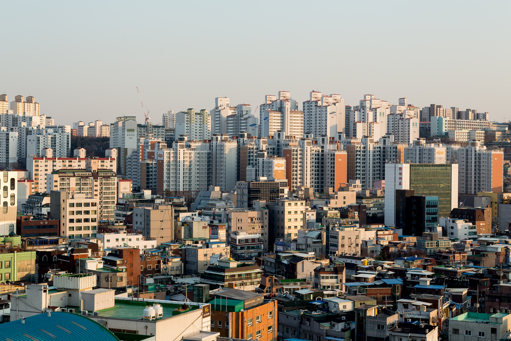 서울 아파트 단지 모습