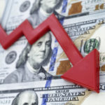 USA Recession and Crashing Economy Concept